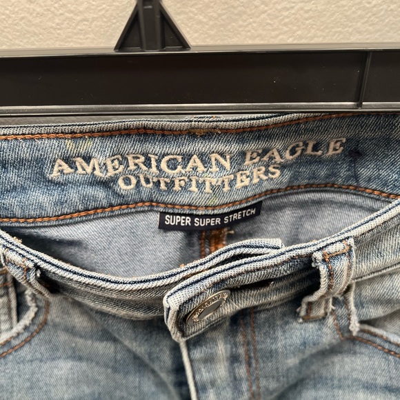 American Eagle Size 4 Super Super Stretch High Rise Shorti - Picture 3 of 4